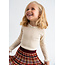 Abel & Lula winter sweater meisjes - beige - turtleneck - gebreid