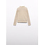 Abel & Lula winter sweater meisjes - beige - turtleneck - gebreid