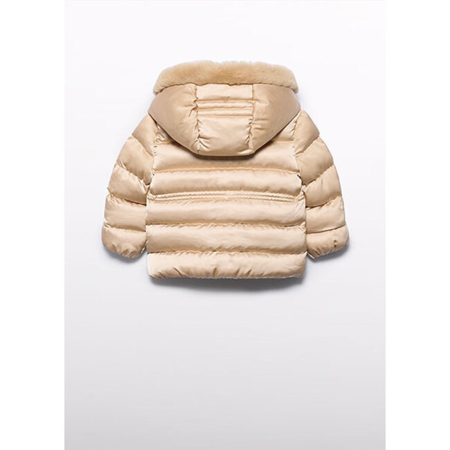 Abel & Lula winter jas meisjes - beige