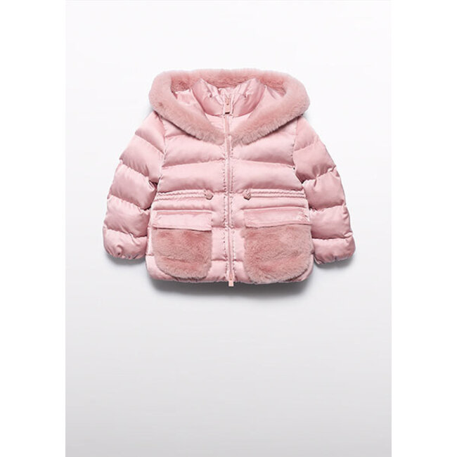 Abel & Lula winter jas meisjes - roze