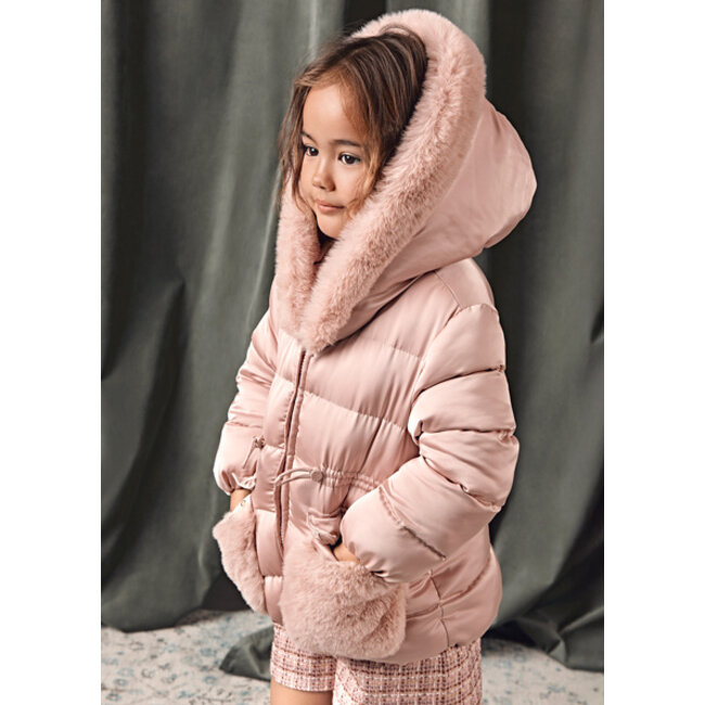 Abel & Lula winter jas meisjes - roze