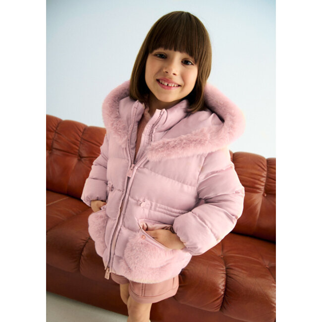 Abel & Lula winter jas meisjes - roze