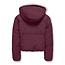 Kids ONLY winter winterjas meisjes - paars - KogMaria - puffer, omkeerbaar