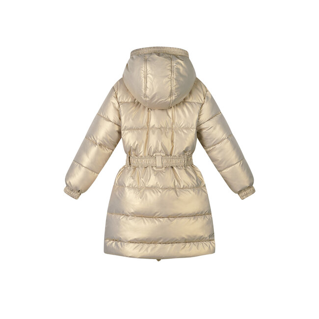Le Chic winter winterjas meisjes - goud - Beth - omkeerbaar