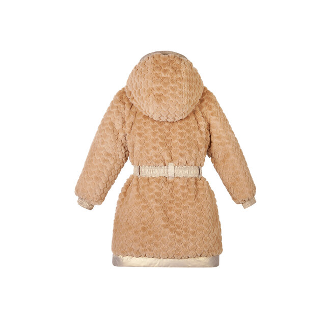 Le Chic winter winterjas meisjes - goud - Beth - omkeerbaar