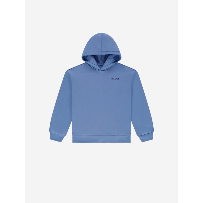 Nik&Nik winter hoodie meisjes - blauw - Novan