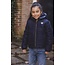 LOOXS Little winter jas meisjes - navy blauw - omkeerbaar