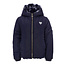 LOOXS Little winter jas meisjes - navy blauw - omkeerbaar