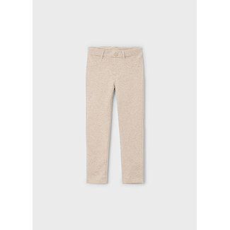 Mayoral winter broek meisjes - bruin - fleece