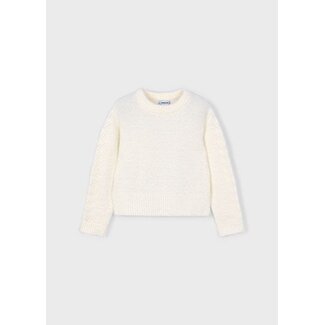 Mayoral winter sweater meisjes - wit