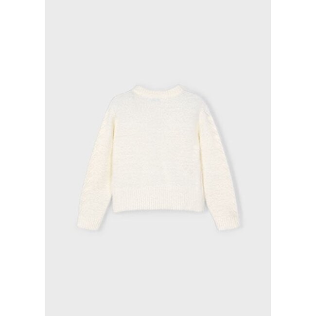 Mayoral winter sweater meisjes - wit
