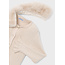 Mayoral winter vest meisjes - bruin - fur