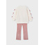 Mayoral winter sweater en legging set meisjes - roze