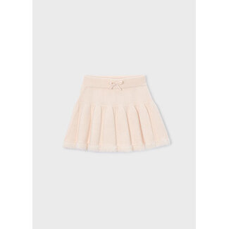 Mayoral winter rok meisjes - beige - gebreid
