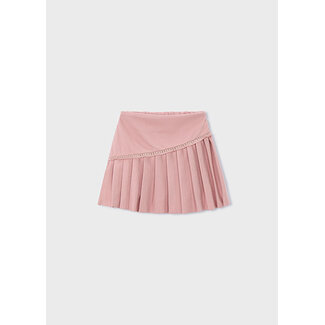 Mayoral winter rok meisjes - roze - gebreid - geplooid