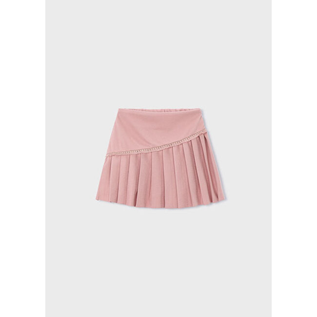 Mayoral winter rok meisjes - roze - gebreid - geplooid