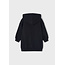 Mayoral winter jurk meisjes - zwart - fleece - capuchon