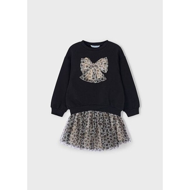 Mayoral winter rok-set meisjes - zwart - tule
