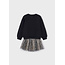 Mayoral winter rok-set meisjes - zwart - tule