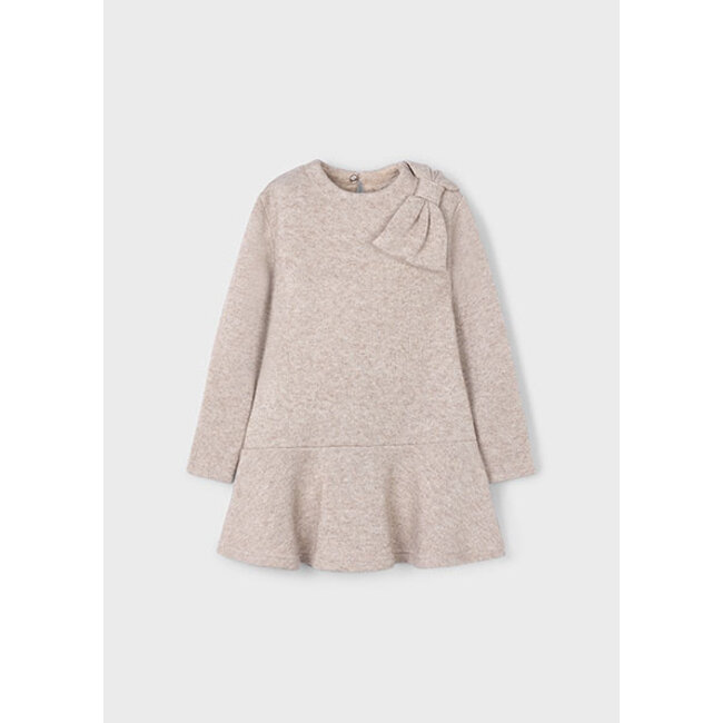 Mayoral winter jurk meisjes - bruin - gebreid