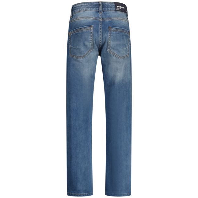 Vingino winter jeansbroek jongens - blauw - Baggio - regular fit