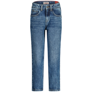 Vingino winter jeansbroek jongens - blauw - Castiano - loose fit