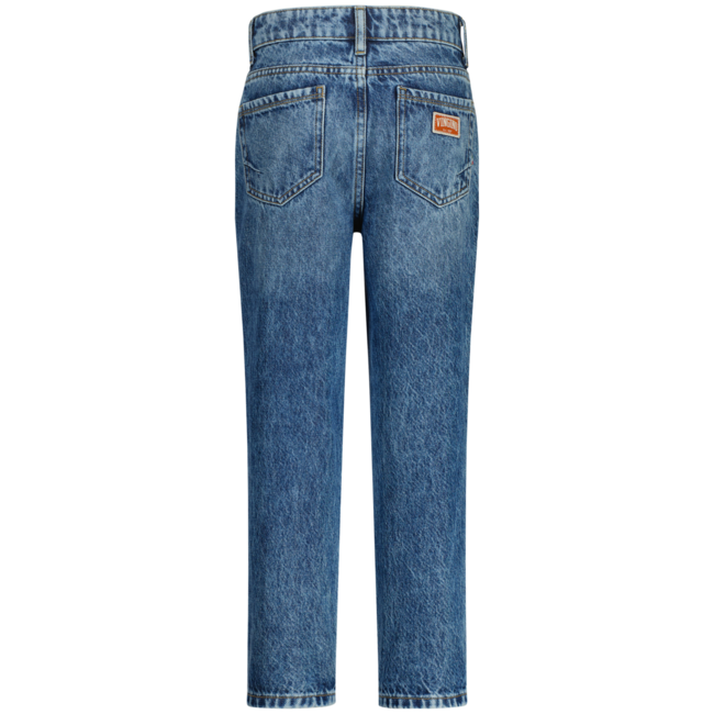Vingino winter jeansbroek jongens - blauw - Castiano - loose fit
