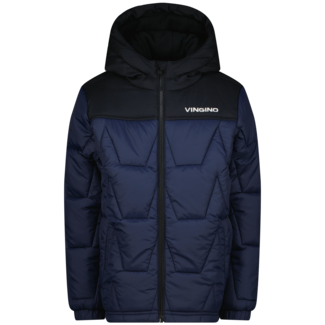 Vingino winter winterjas jongens - donker blauw - Tjay - comfort