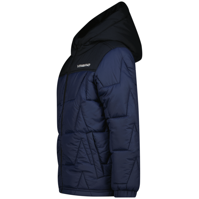 Vingino winter winterjas jongens - donker blauw - Tjay - comfort