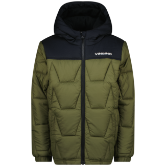 Vingino winter winterjas jongens - groen - Tjay - comfort