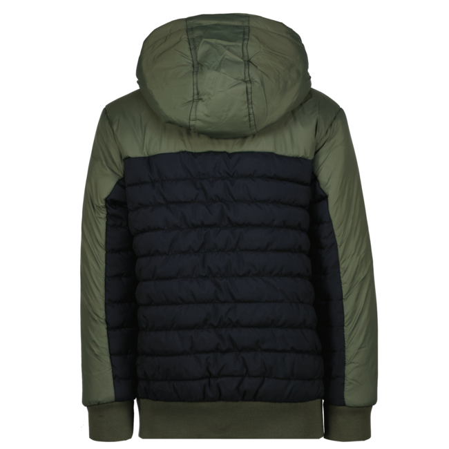 Vingino winter winterjas jongens - groen - Taceon - capuchon