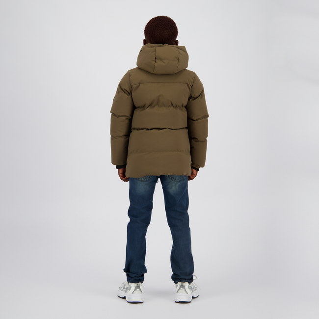 Vingino winter winterjas jongens - donker bruin - Tanso - lang