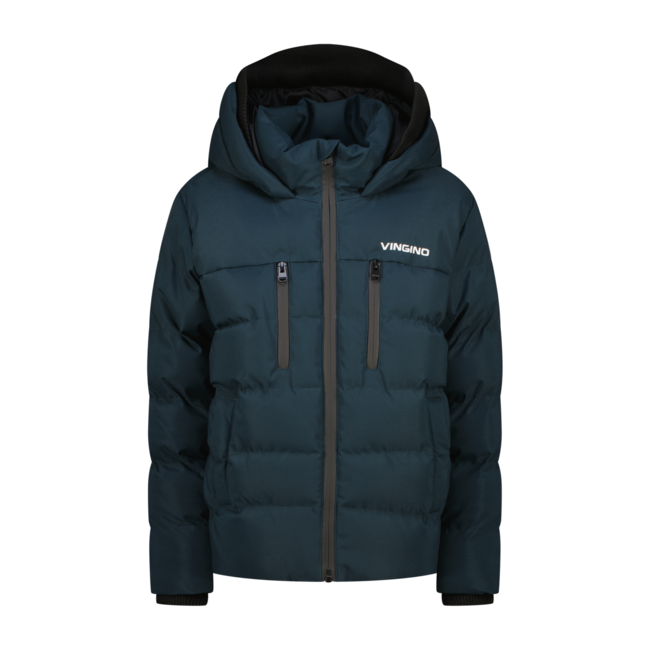 Vingino winter winterjas jongens -donker groen - Tigon - comfort