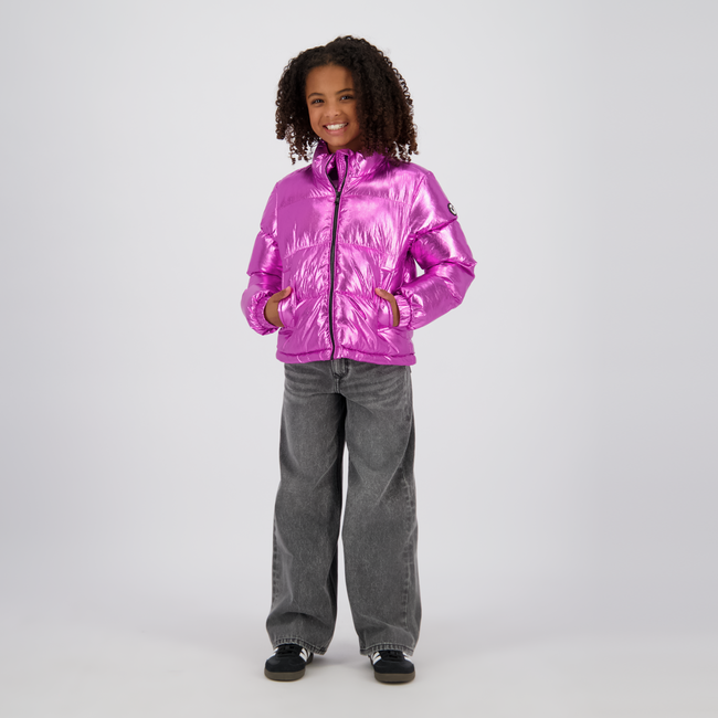 Vingino winter winterjas meisjes - paars - Tarin - capuchon