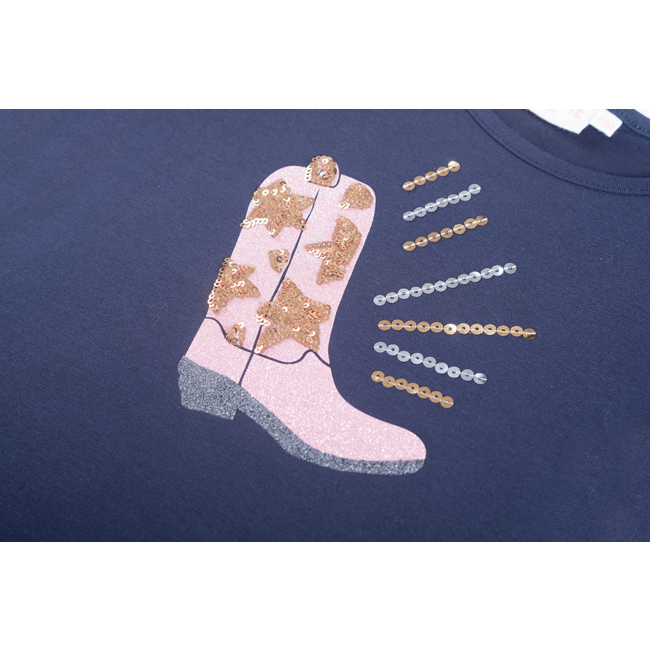 Someone winter t-shirt meisjes - navy blauw - longsleeve - Daphne