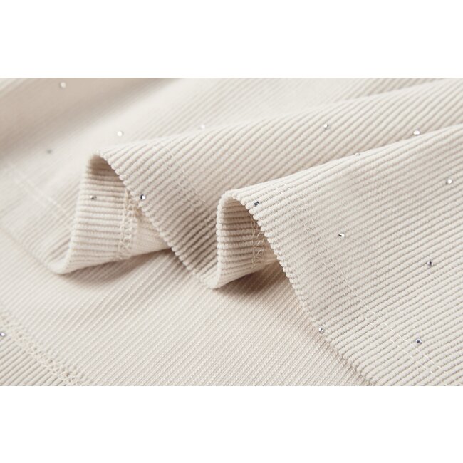 Someone winter jurk meisjes - donker beige - Daphne