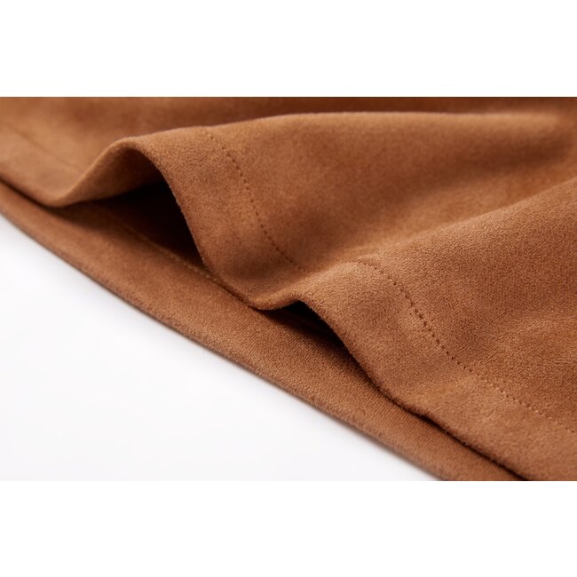 Someone winter rok meisjes - donker beige - Lizanne