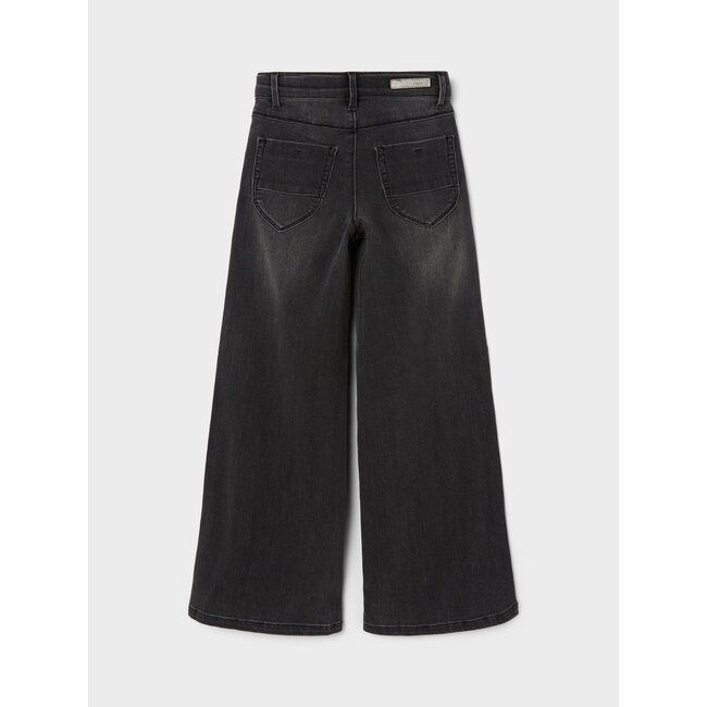 Name it winter jeans broek meisjes - zwart - baggy fit - NkfBella