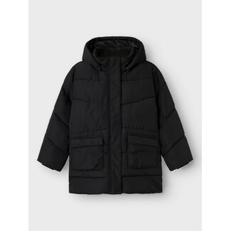 Name it winter winterjas meisjes - zwart - NkfMedow03
