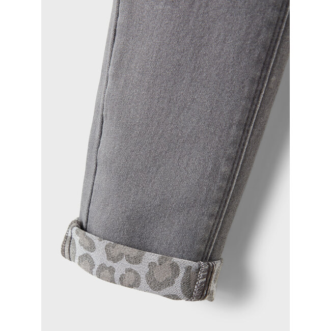 Name it winter jeans broek meisjes - grijs - skinny fit - NkfPolly
