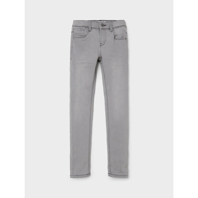 Name it winter jeans broek meisjes - medium grijs - skinny fit - NkfPolly