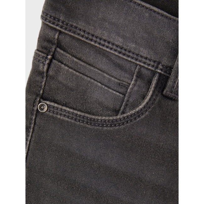 Name it winter jeans broek meisjes - donker grijs - skinny fit - NkfPolly