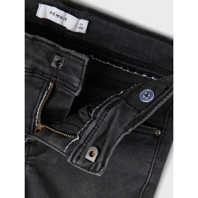 Name it winter jeans broek meisjes - zwart - skinny fit - NkfPolly