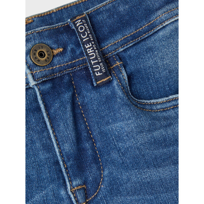 Name it winter jeans broek meisjes - blauw - xslim fit - NkfConex