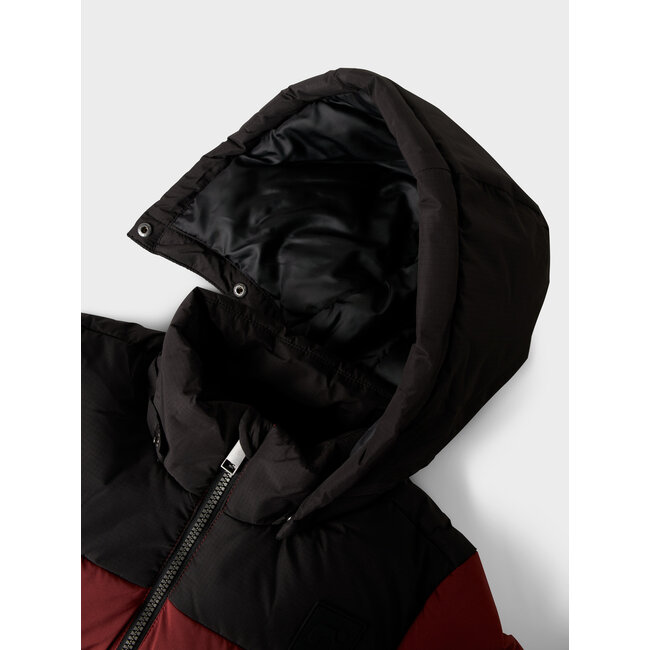 Name it winter winterjas jongens - rood - puffer - NkmMorning