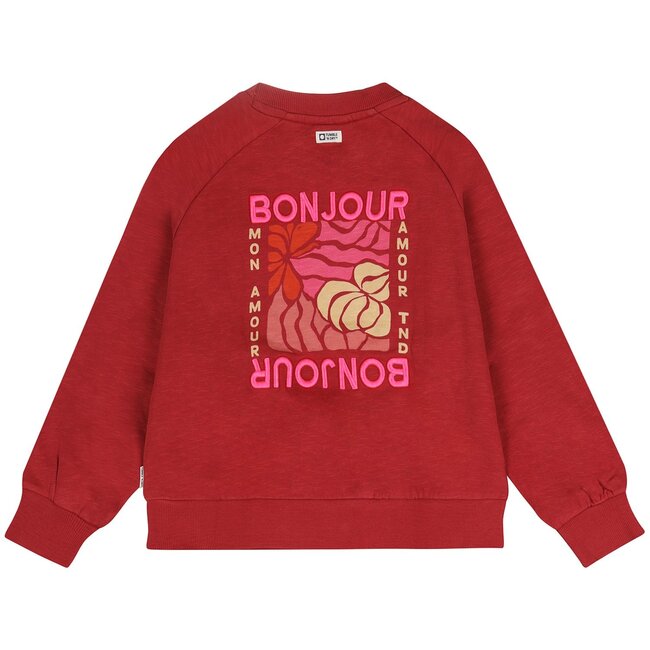 Tumble & Dry winter sweater meisjes - rood - J'Adore