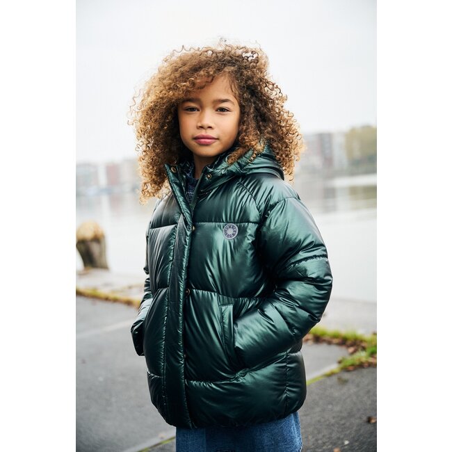 Tumble & Dry winter winterjas meisjes - donker groen - Rostock