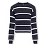 Kids ONLY winter sweater meisjes - blauw - KogFranca - loose fit, gebreid