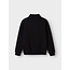 Name it winter sweater jongens - zwart - regular fit, zip - NkmBrody