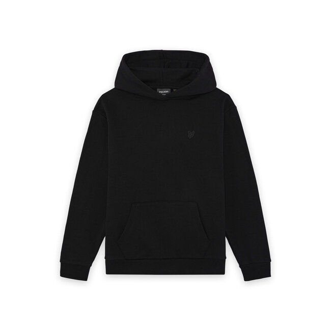 Lyle & Scott winter hoodie jongens - zwart